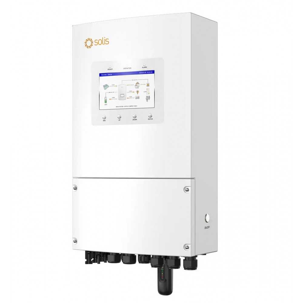 Solis S6 48v 5kw single phase hybrid inverter Low votlage battery
